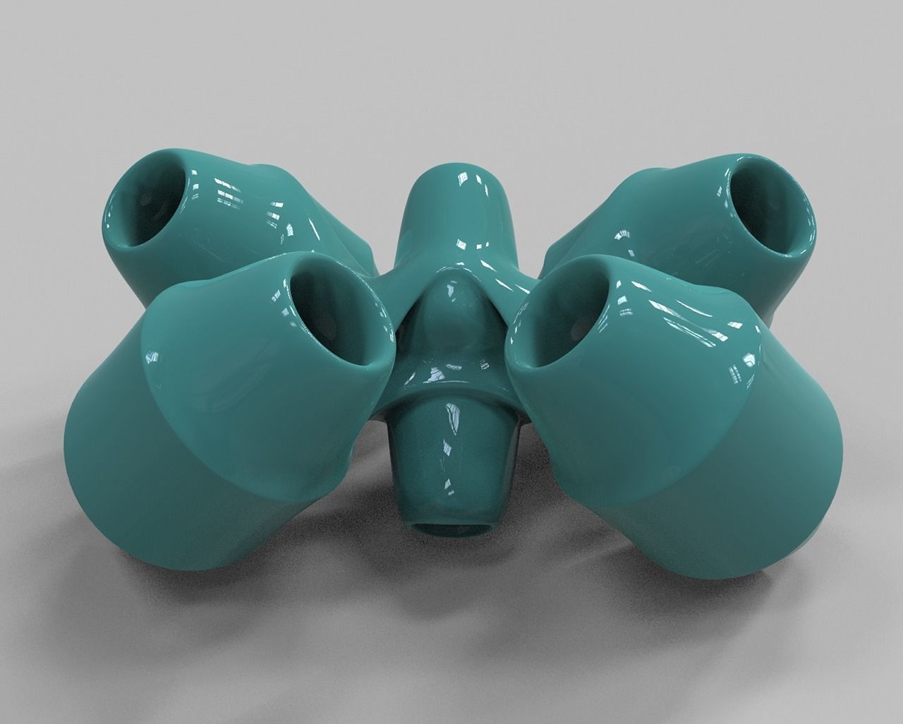 geometric modern art gm21 3D print model_5