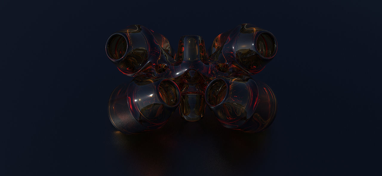 geometric modern art gm21 3D print model_9