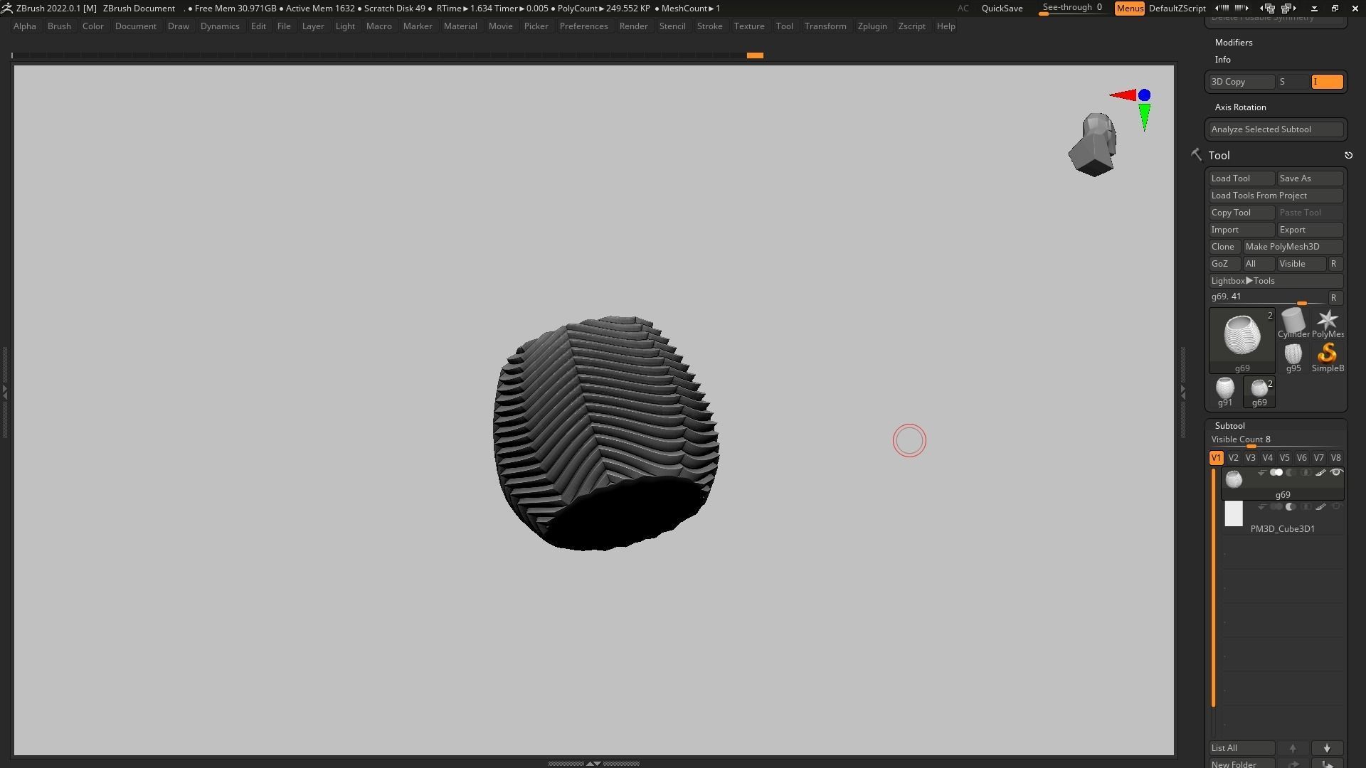 pot g69 3D print model 3D print model_9