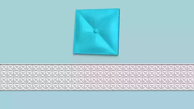 Wall Panel A12 Leather Texture - Interior Design Decoration 3D print model