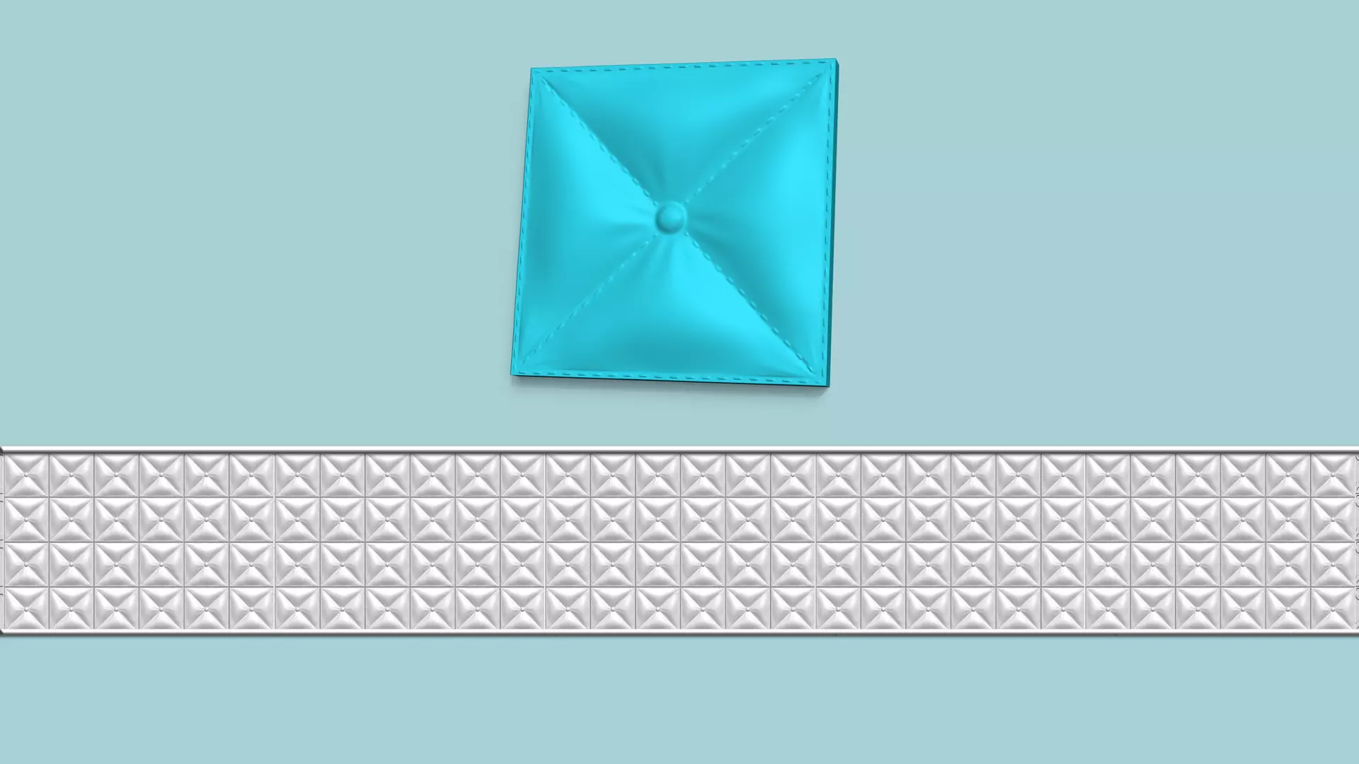 Wall Panel A12 Leather Texture - Interior Design Decoration 3D print model_0