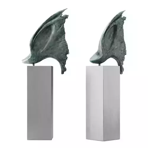 Barrell sculpture Wing One Art