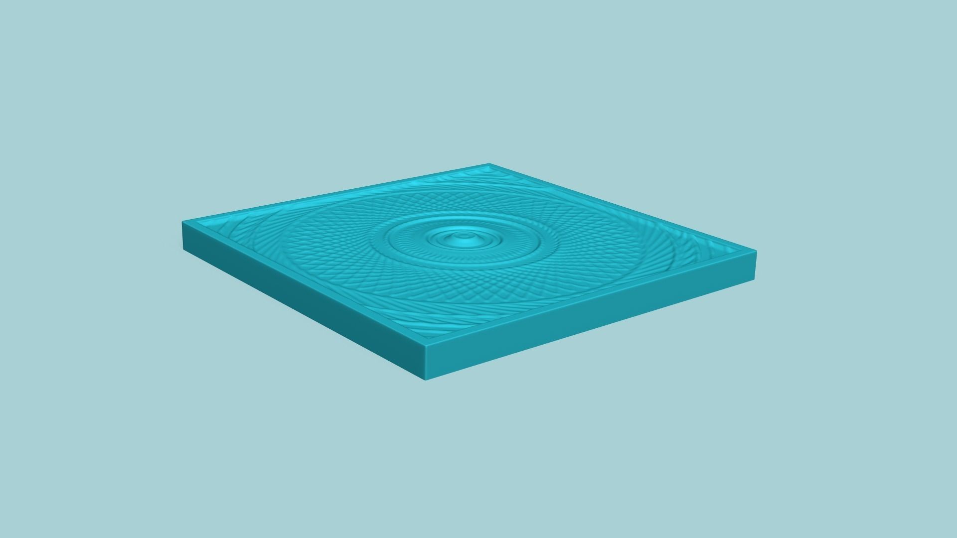 Wall Panel A17 Ornament - Interior Design Decoration 3D print model_3