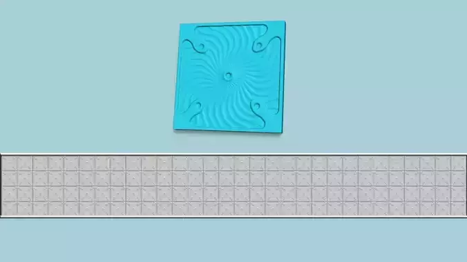 Wall Panel A20 Ornament - Interior Design Decoration