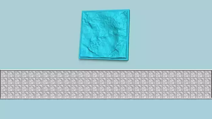 Wall Panel A21 Rock Stone - Interior Design Decoration