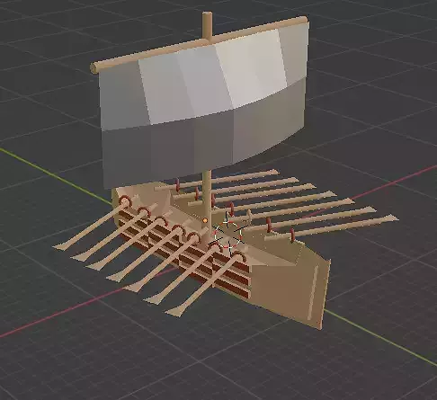 Byrding Low-poly 3D model