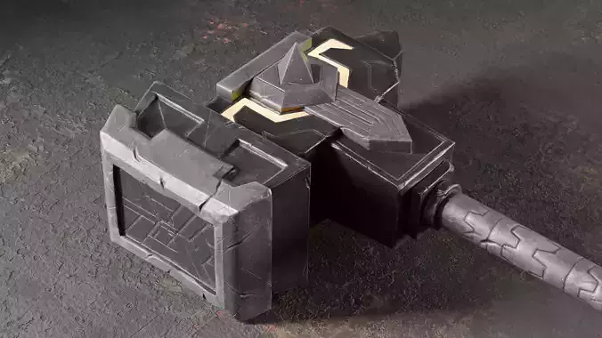 Dark Iron Dwarf Heritage Hammer 