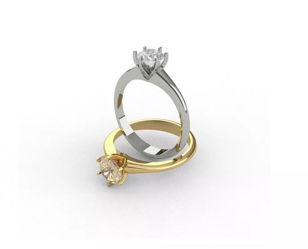 Wedding Ring Free 3D print model_0