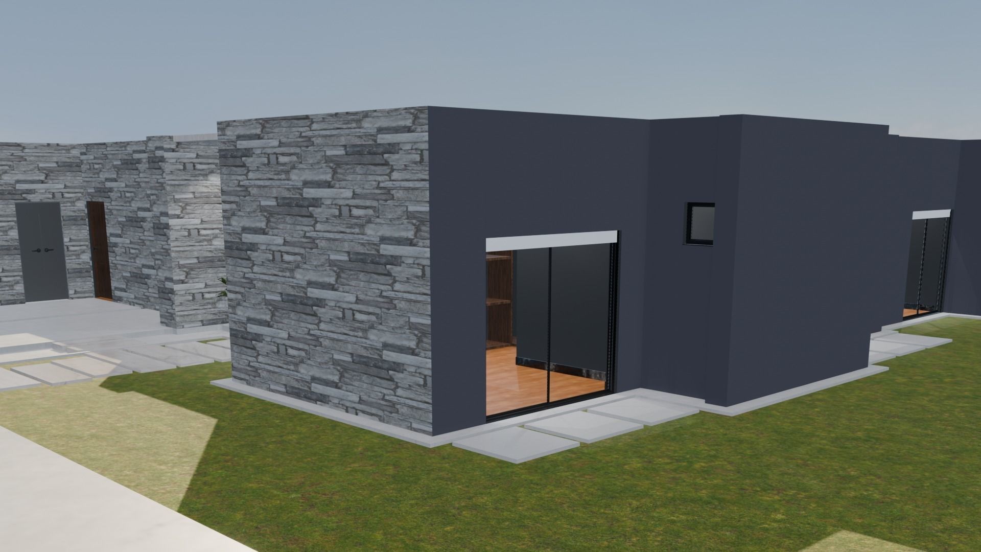 Modern House 3D model_7