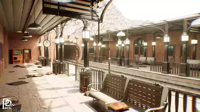 Train Station 61 Assets