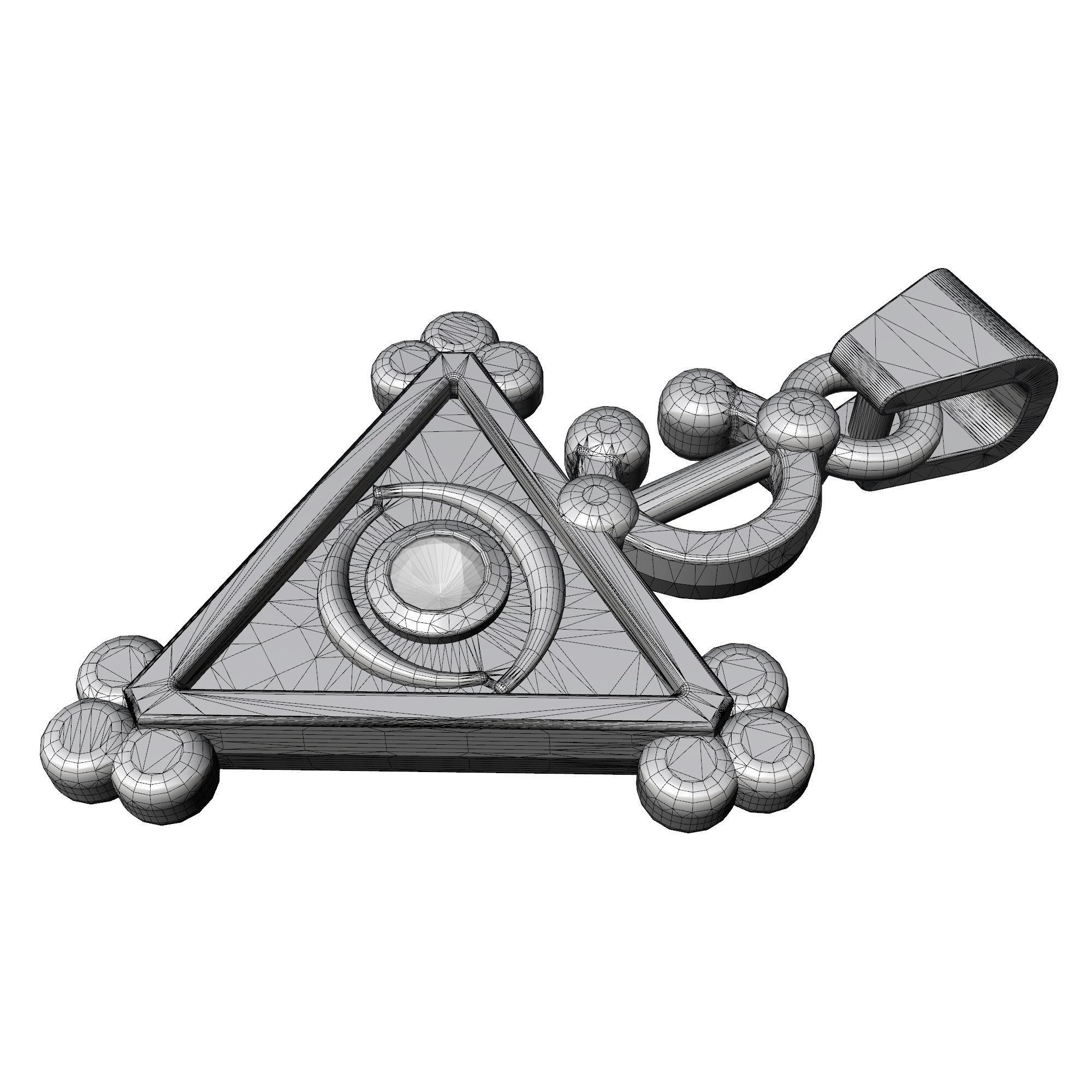 BERBER PENDANT AMOUDO 3D PRINT MODEL 3D print model_10