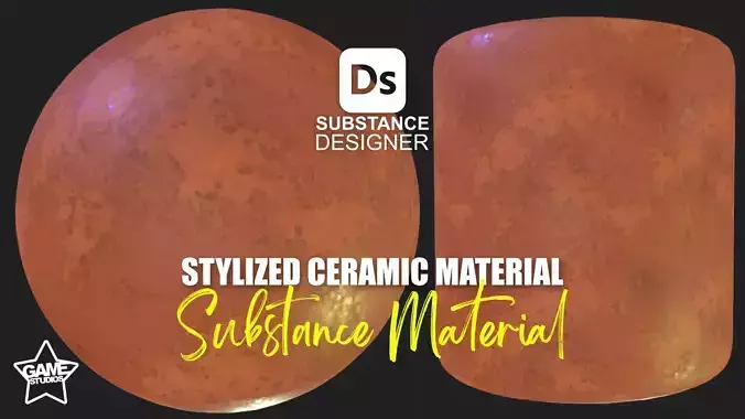 Stylized Ceramic Material 01 Texture