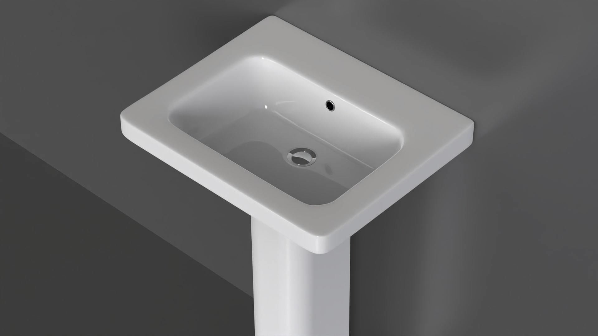 Basin Sink 20 3D model_6