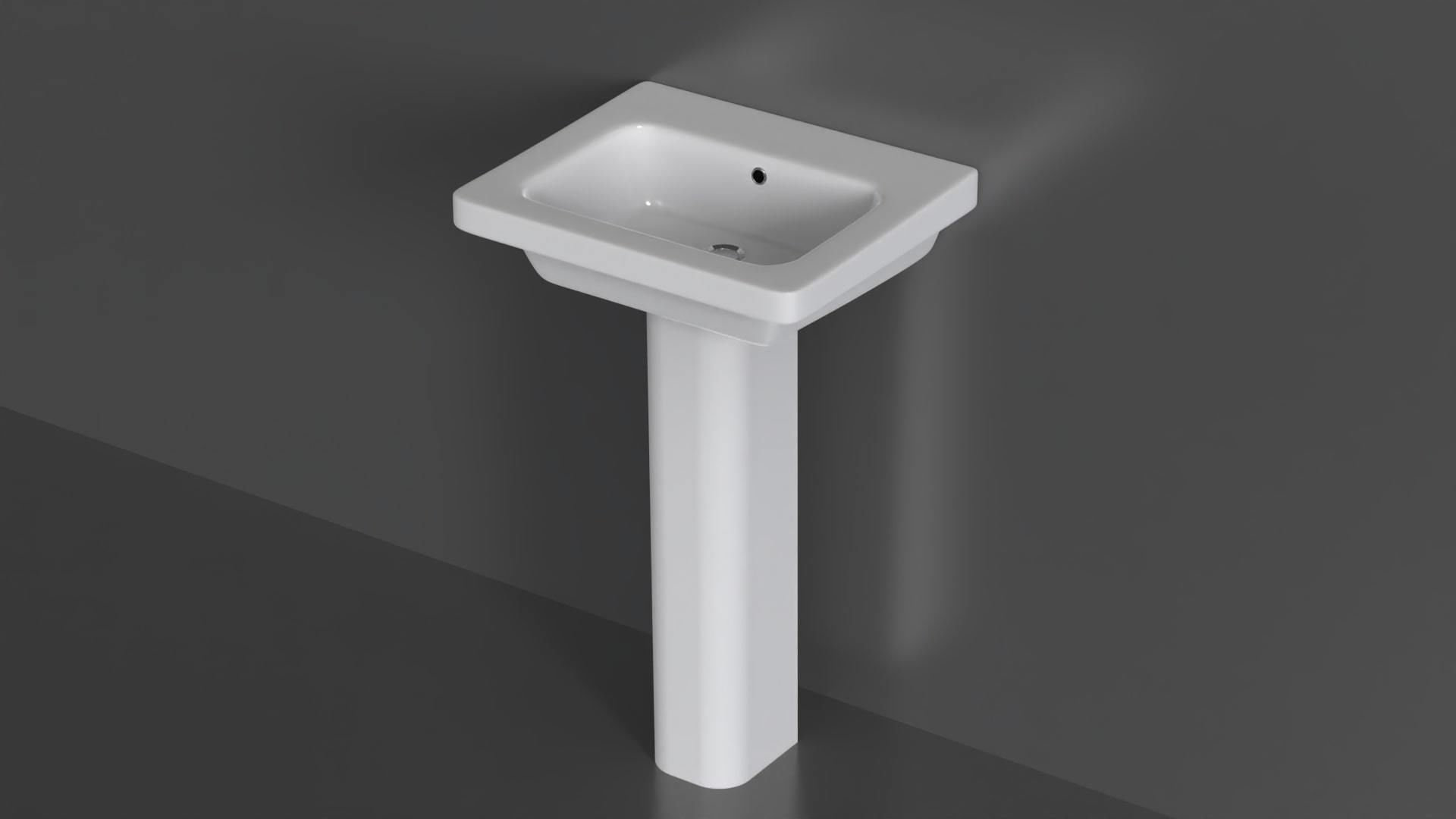 Basin Sink 20 3D model_5