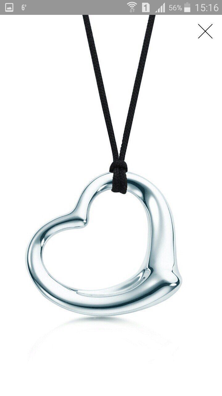  tiffany  pendant open heart 1035 3D print model_10