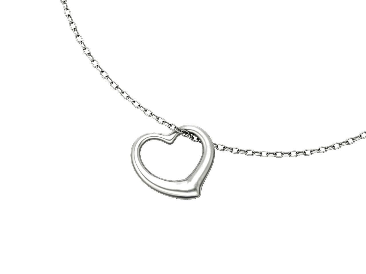  tiffany  pendant open heart 1035 3D print model_27