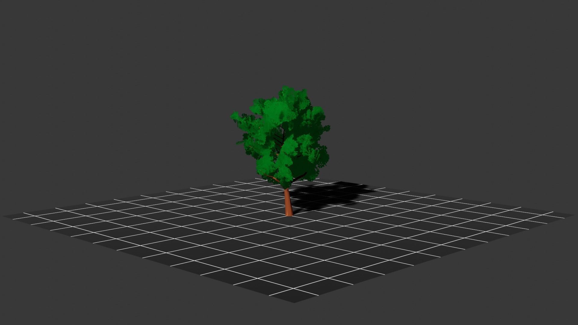 Simple Stylized Tree Generator 3D model_3