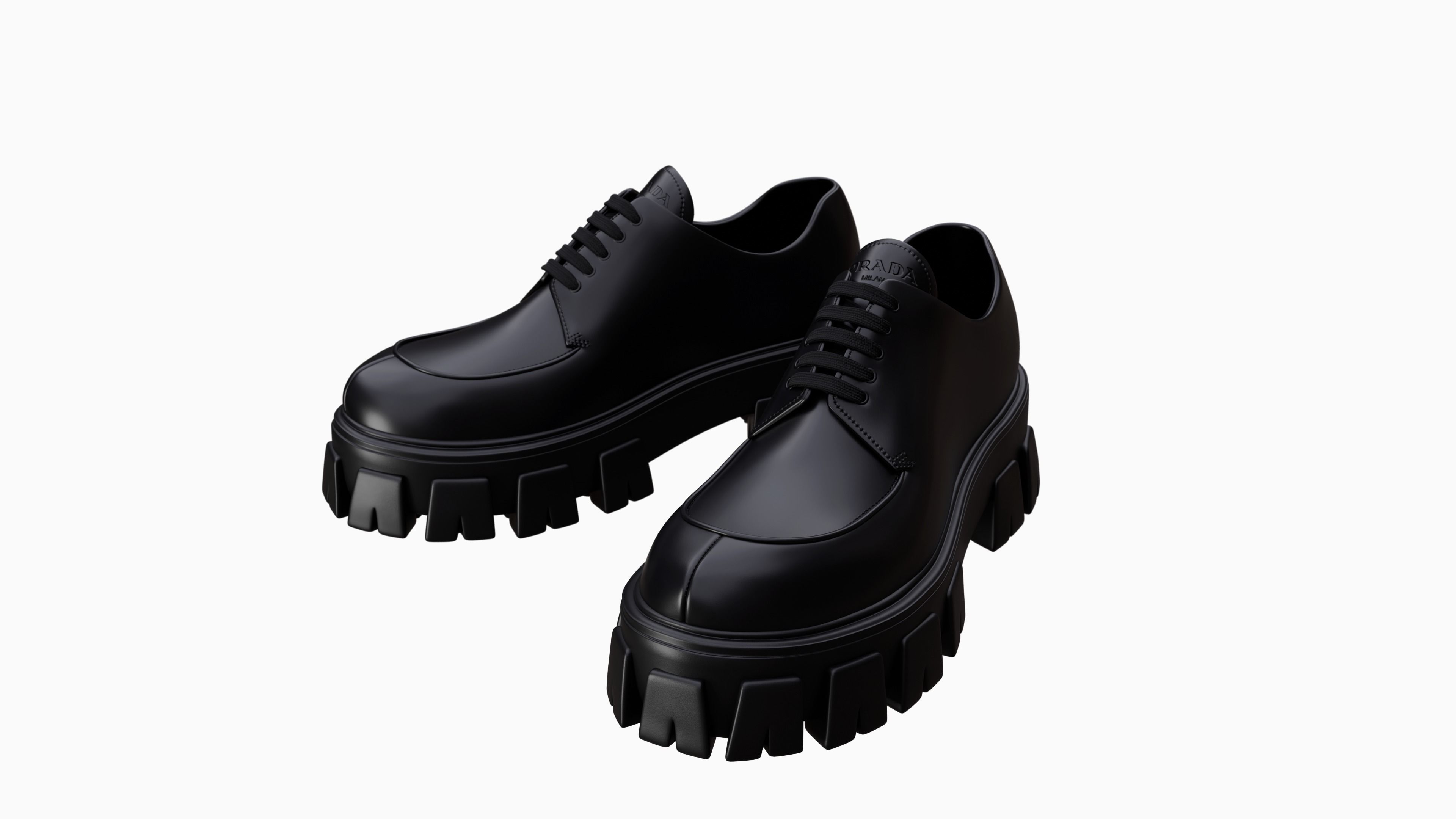 Prada Boots Low-poly 3D model_4