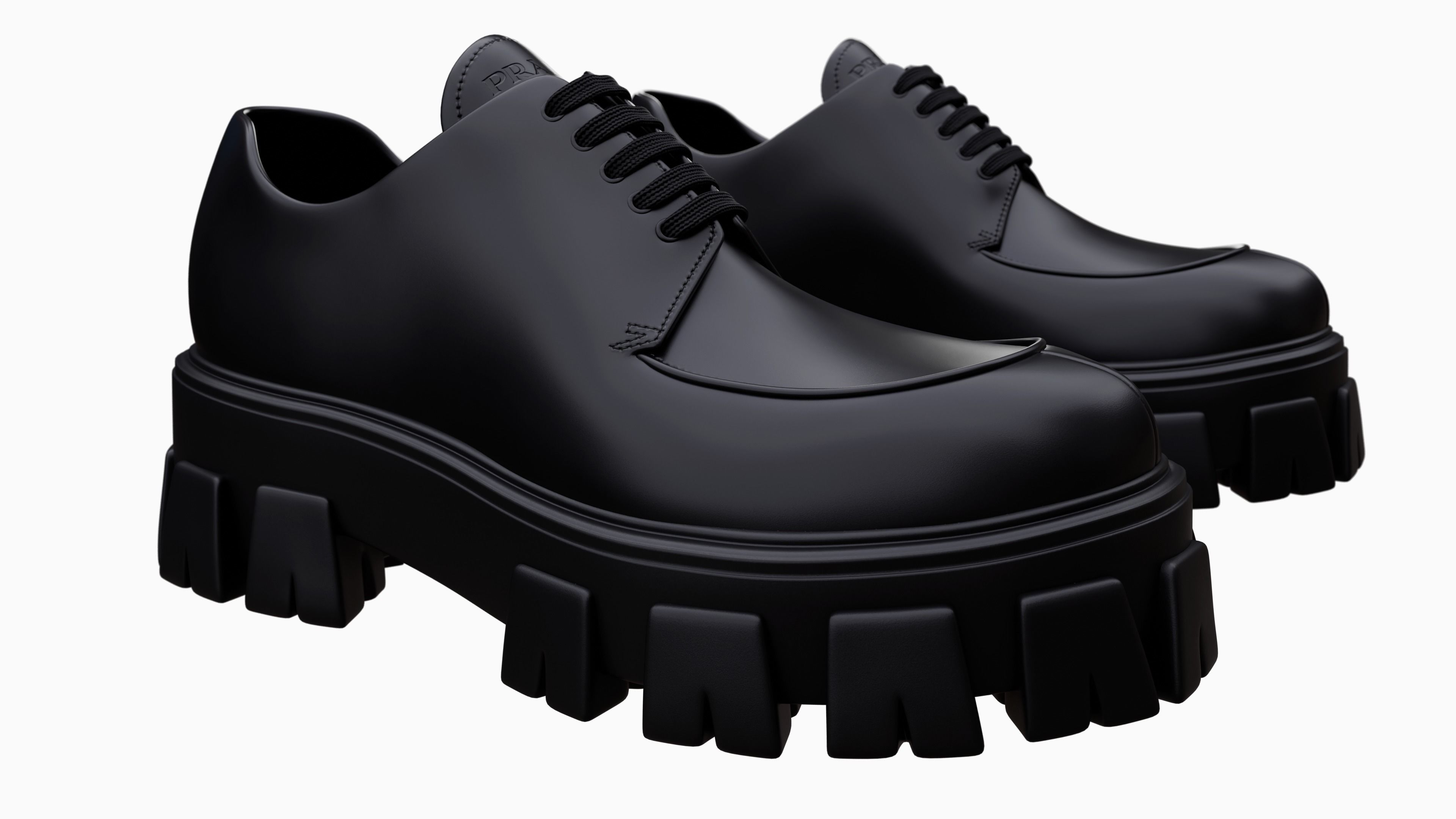 Prada Boots Low-poly 3D model_2