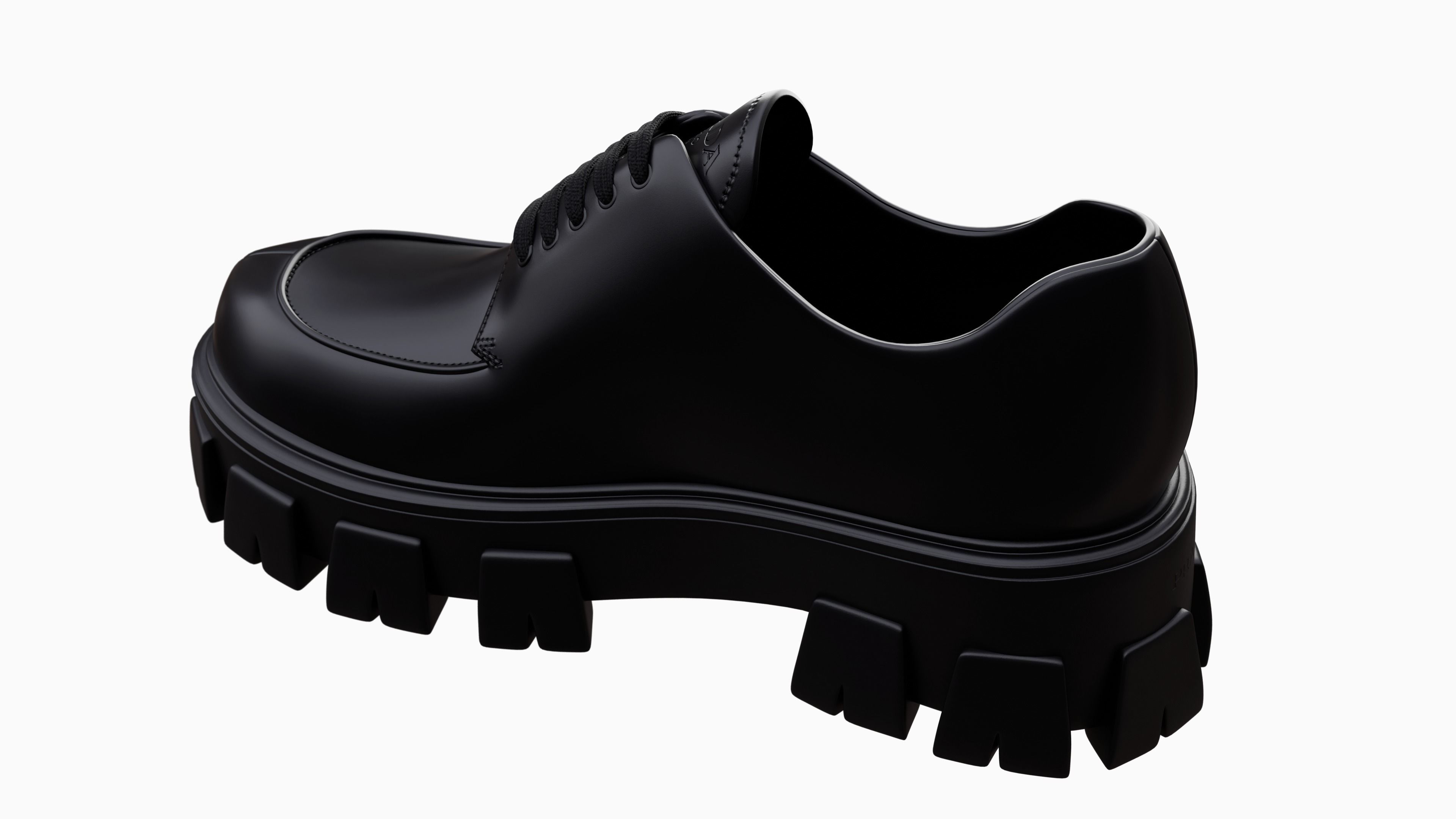 Prada Boots Low-poly 3D model_13