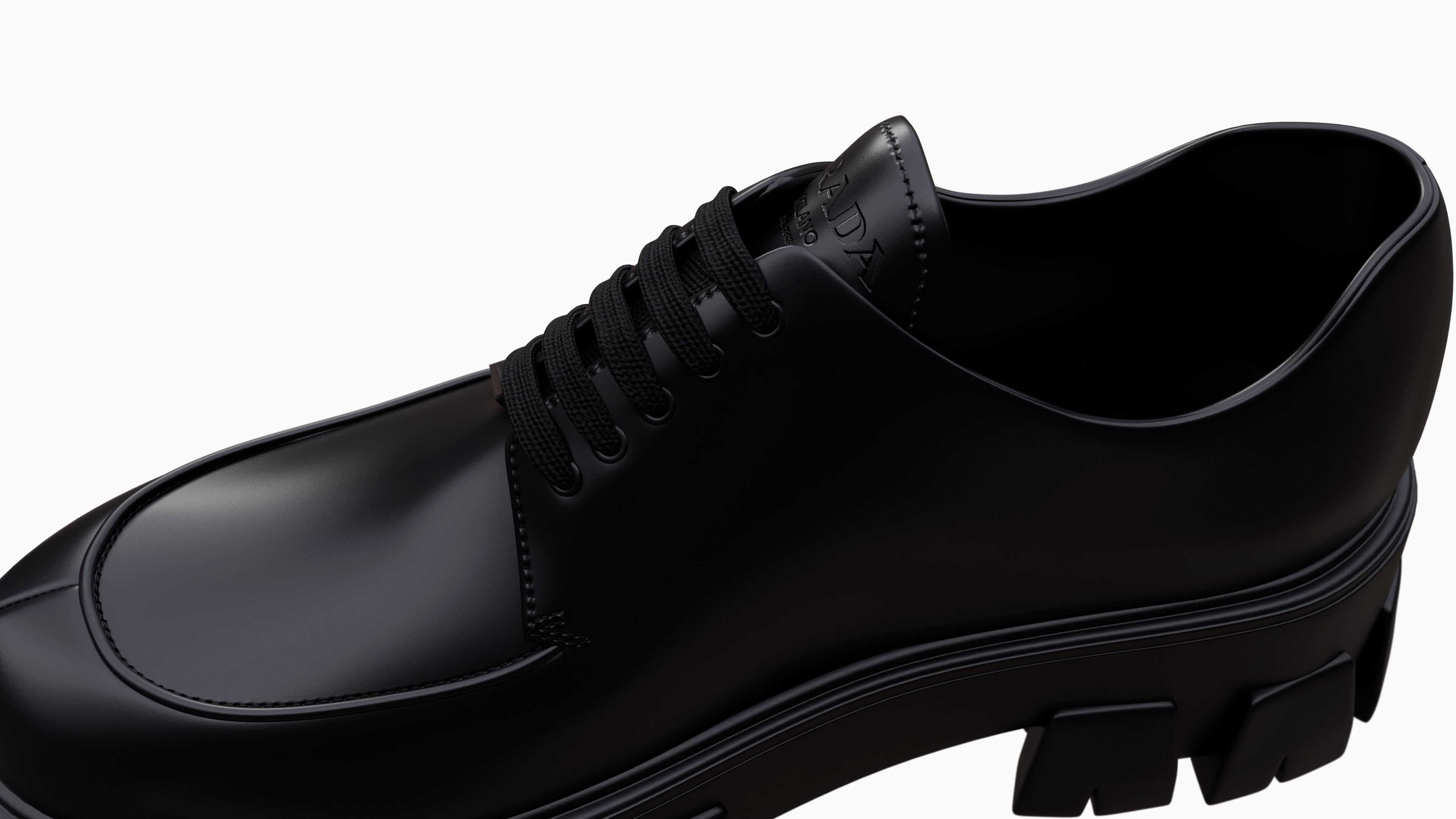 Prada Boots Low-poly 3D model_20