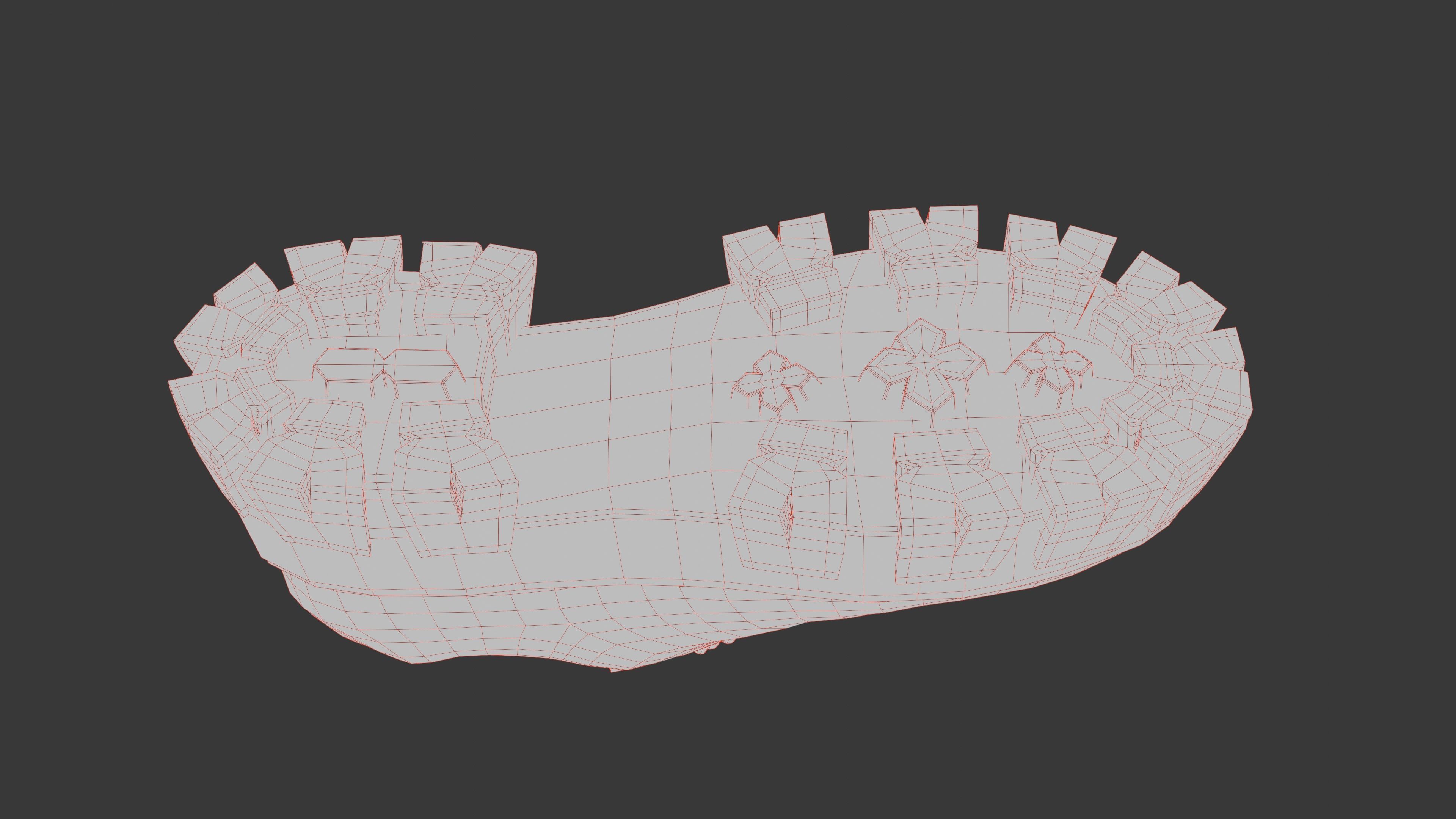 Prada Boots Low-poly 3D model_32