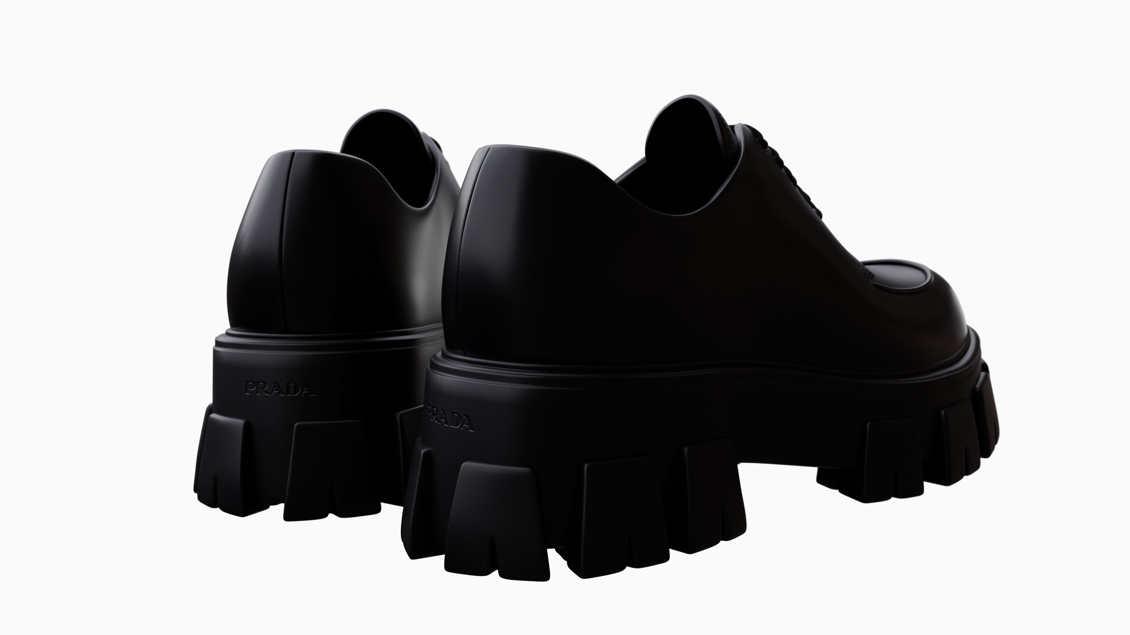 Prada Boots Low-poly 3D model_17