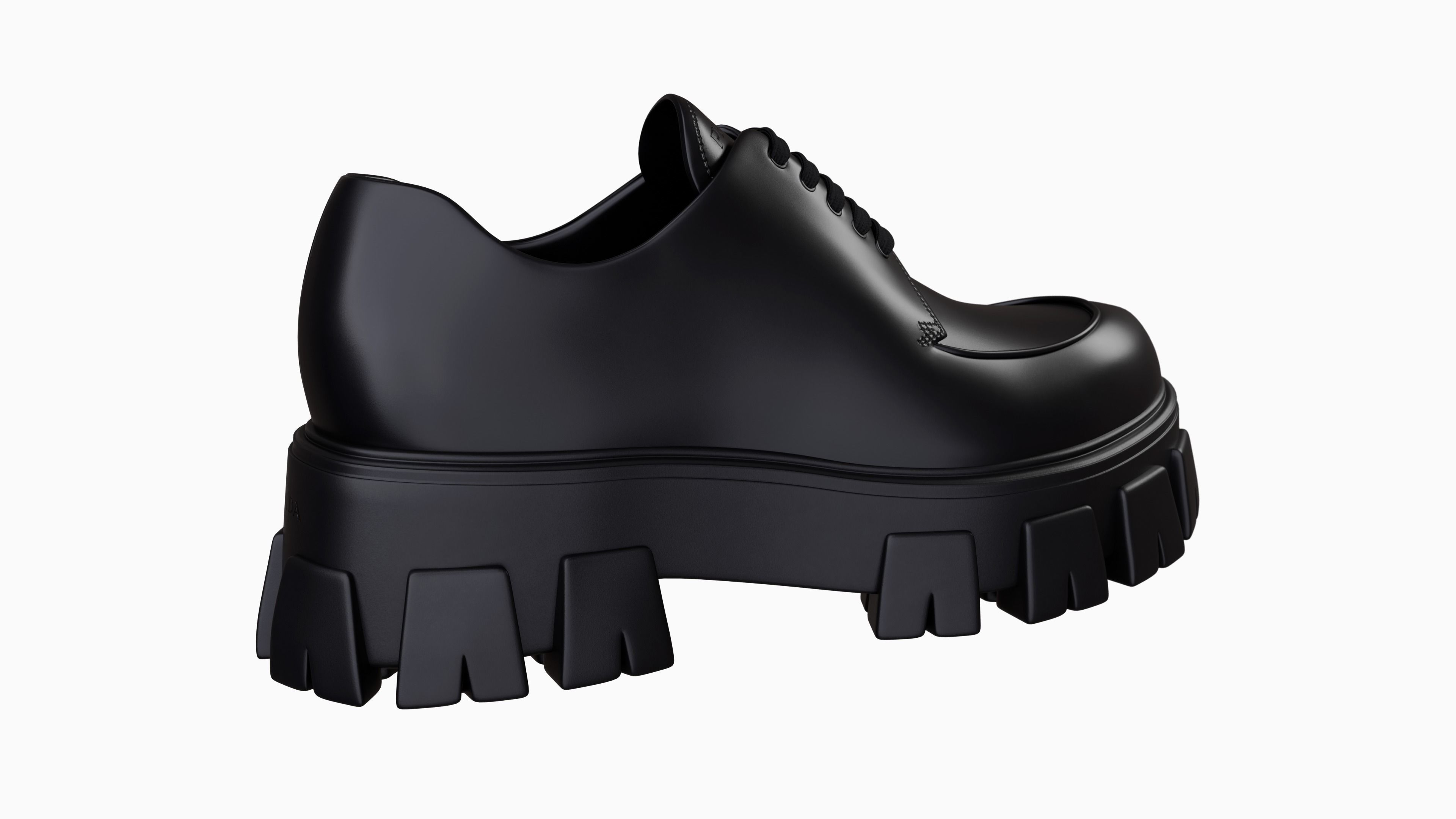 Prada Boots Low-poly 3D model_11