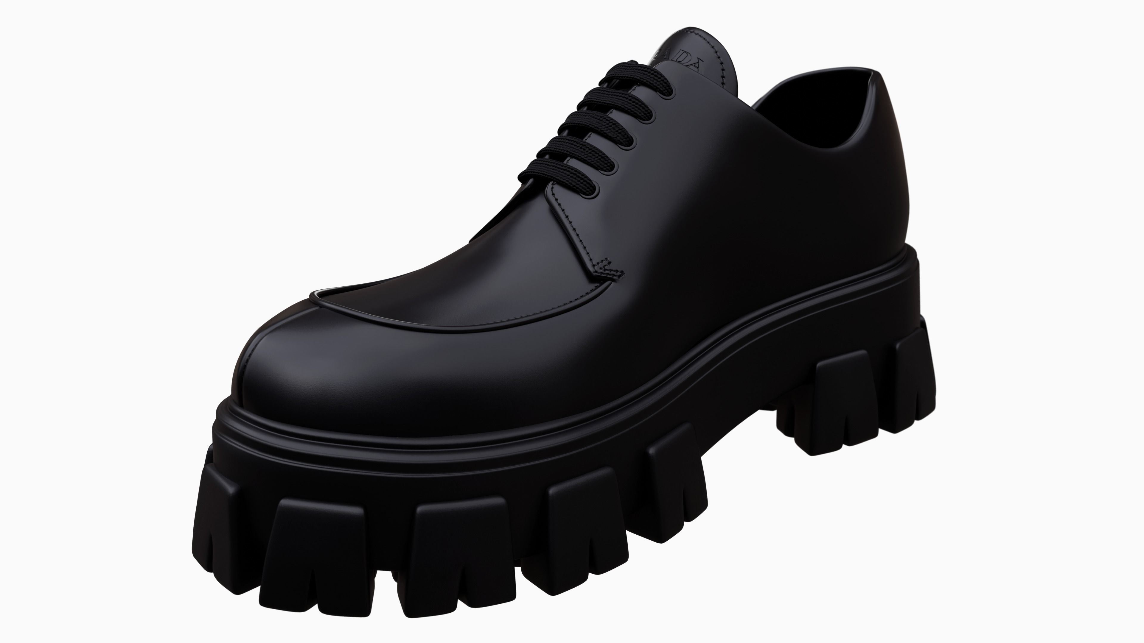 Prada Boots Low-poly 3D model_14