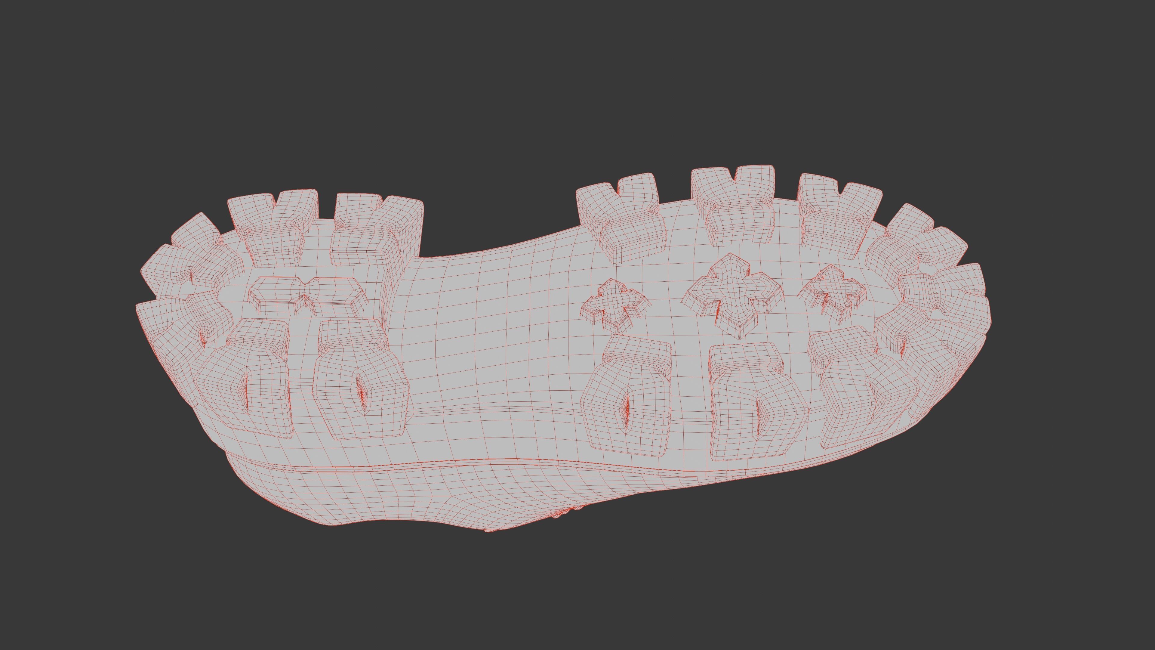 Prada Boots Low-poly 3D model_34