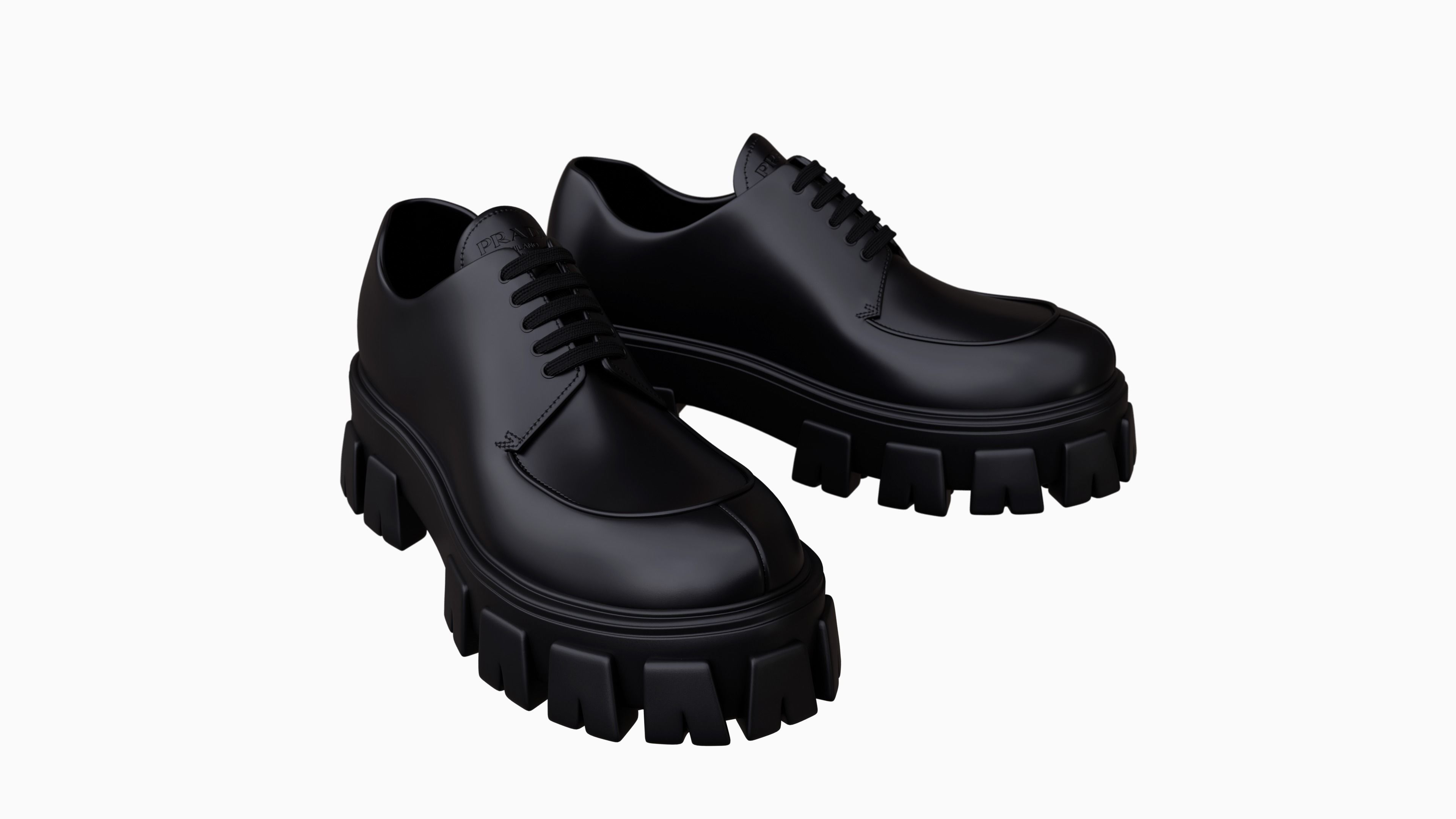 Prada Boots Low-poly 3D model_16