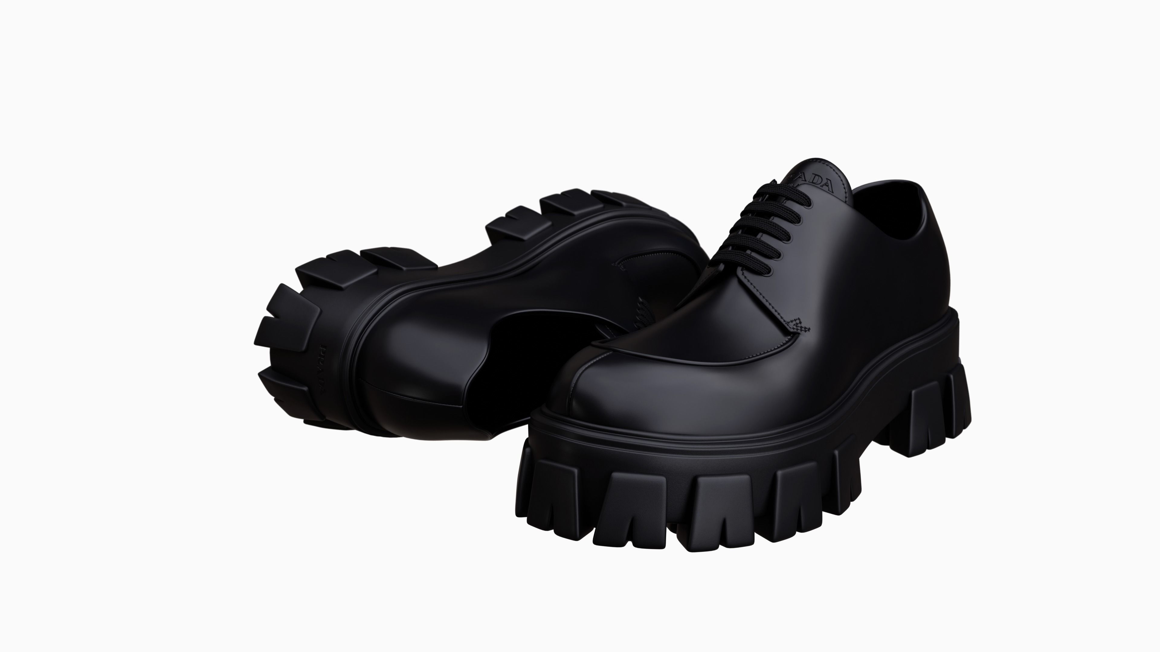 Prada Boots Low-poly 3D model_5