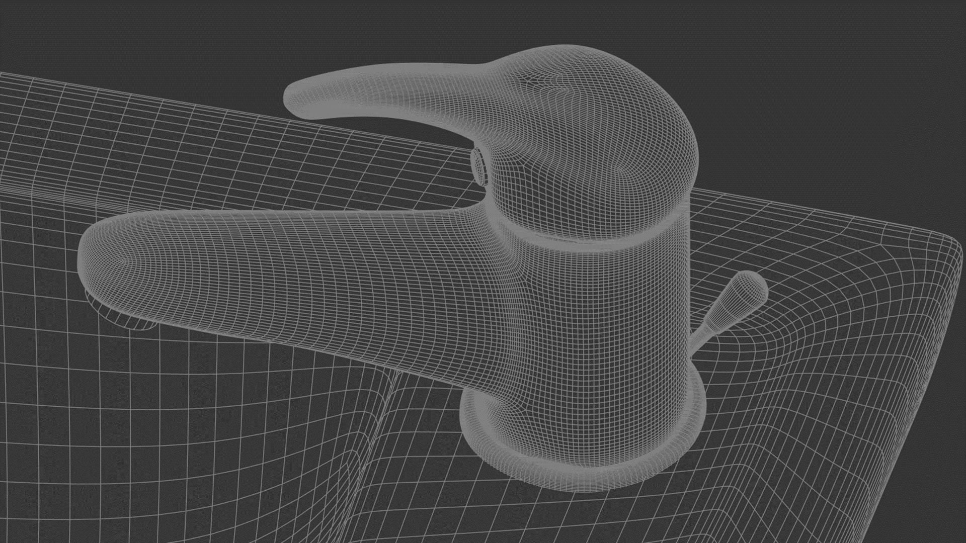 Basin Sink 23 3D model_14