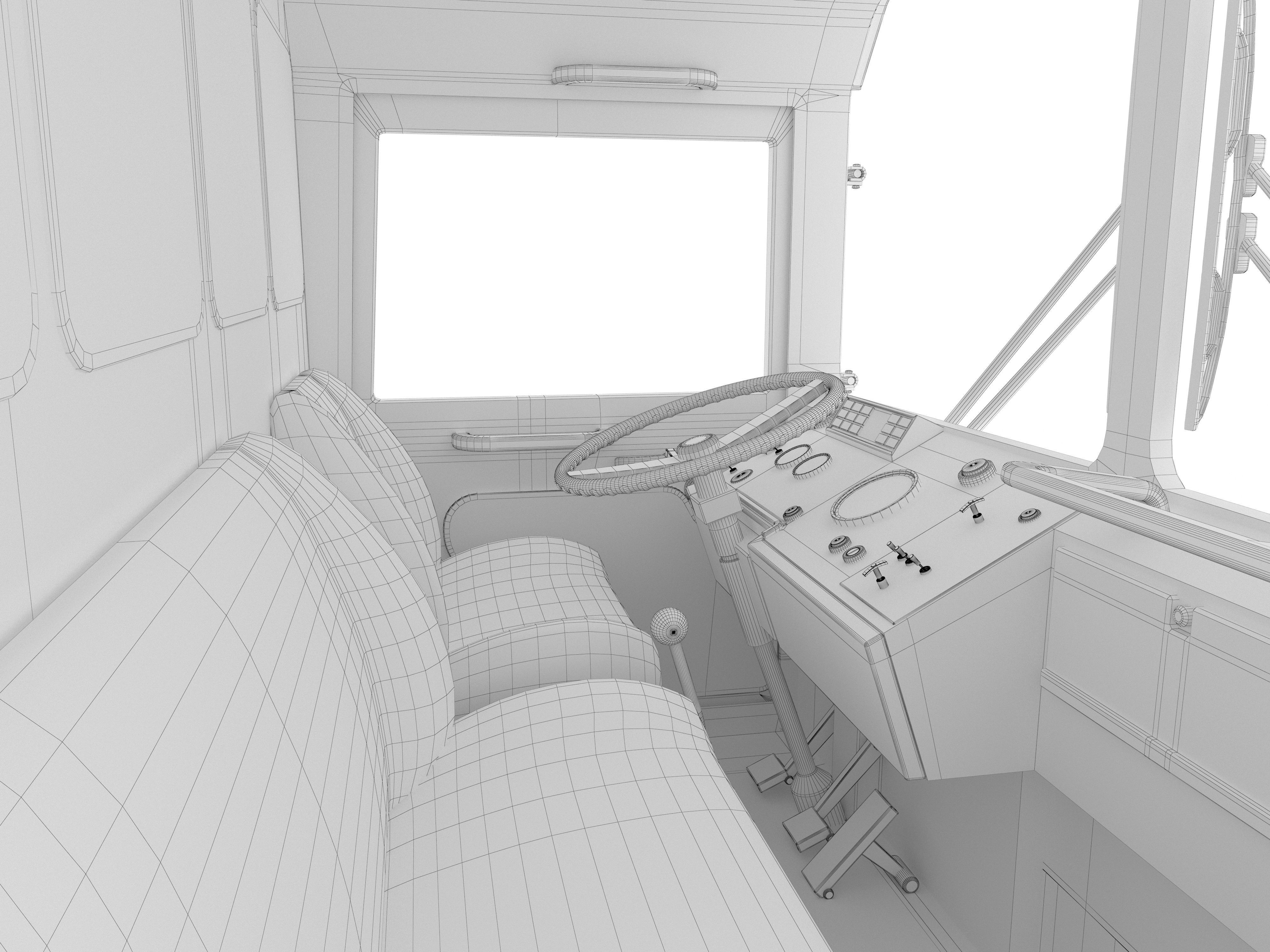 Rocket launcher MAN KAT MIM-104 Patriot 3D model_27