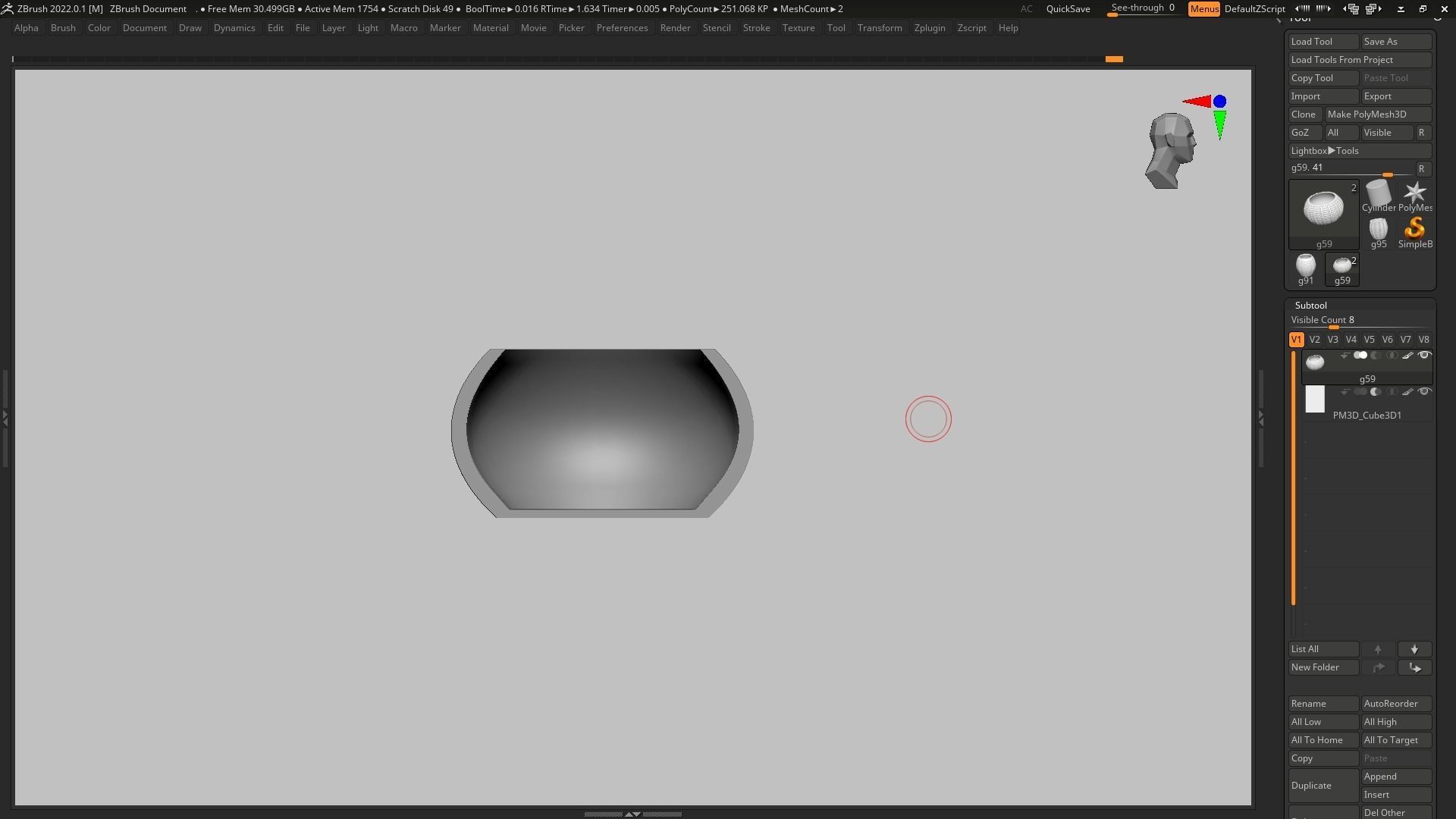 pot g59 3D print model 3D print model_15