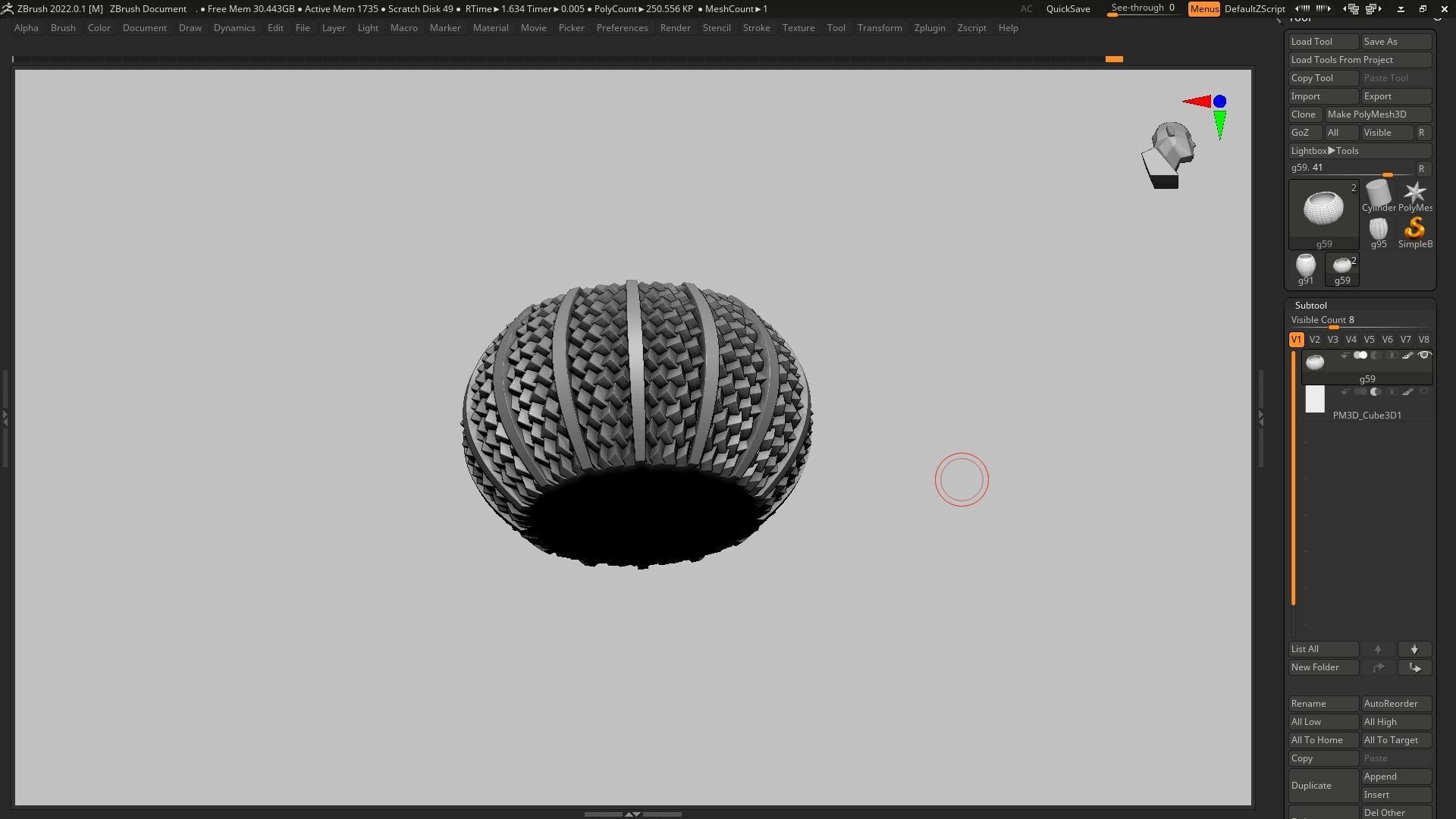 pot g59 3D print model 3D print model_11