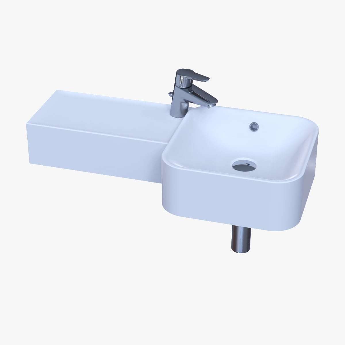 Basin Sink 25 3D model_13