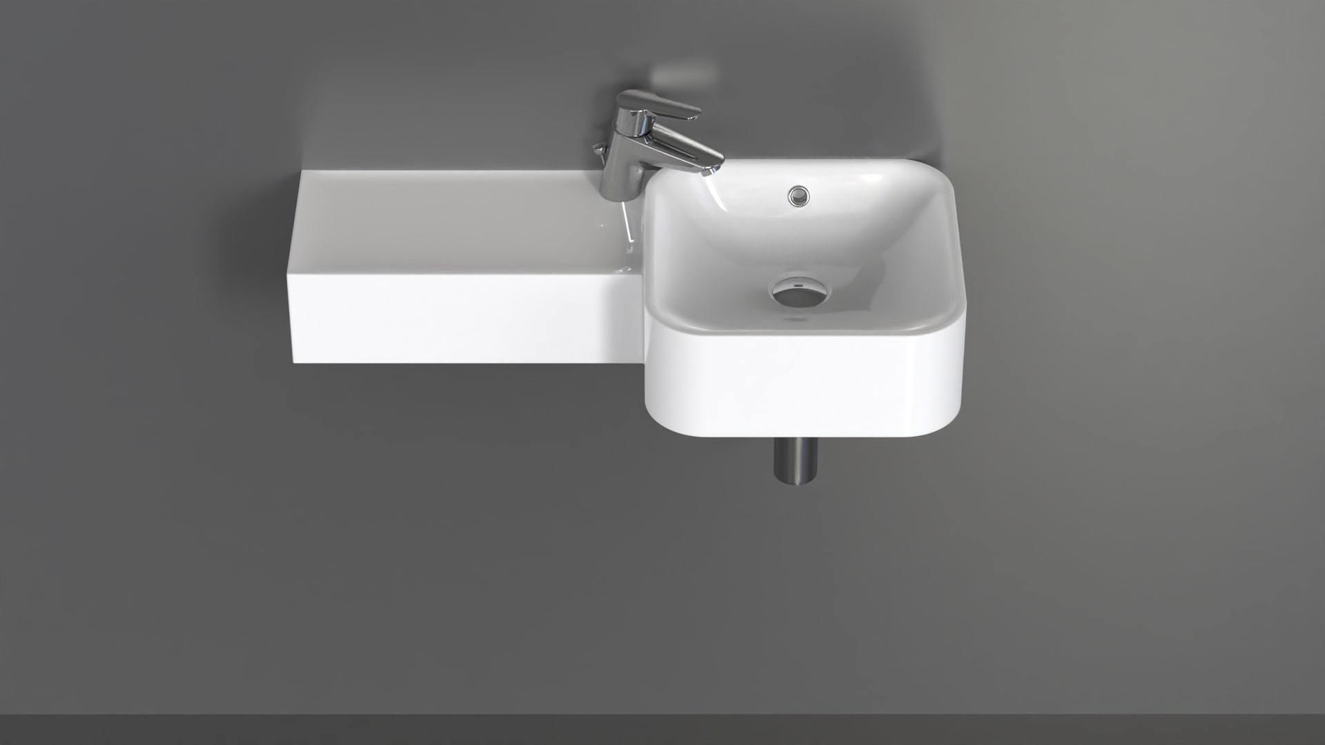 Basin Sink 25 3D model_8