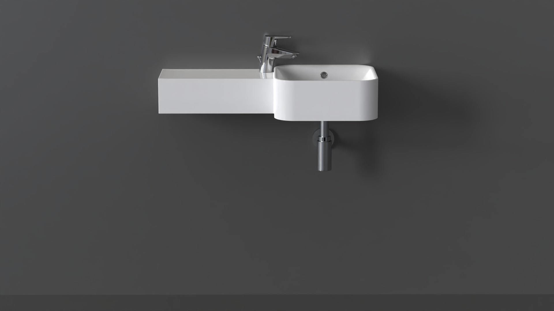 Basin Sink 25 3D model_7