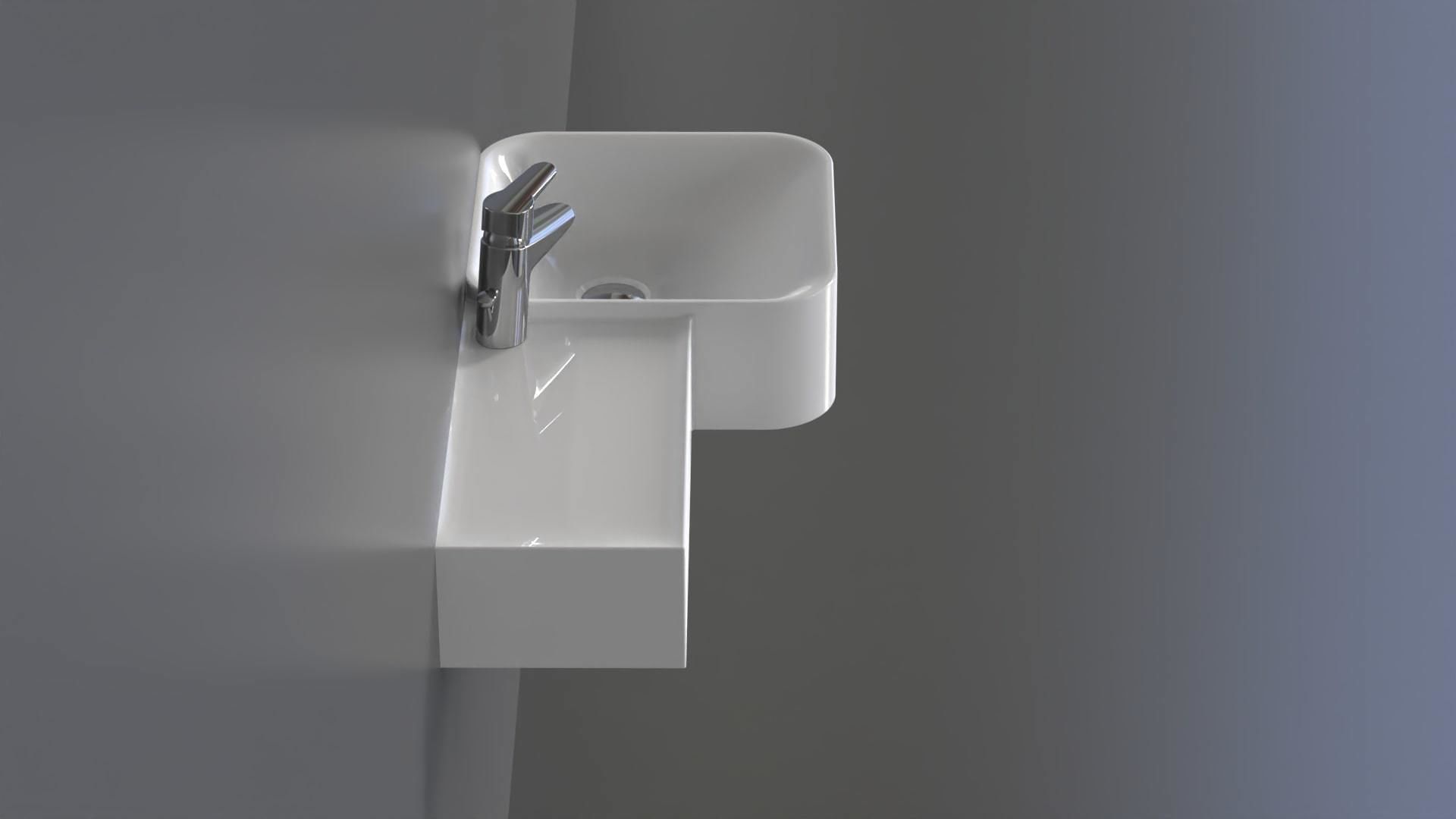 Basin Sink 25 3D model_12