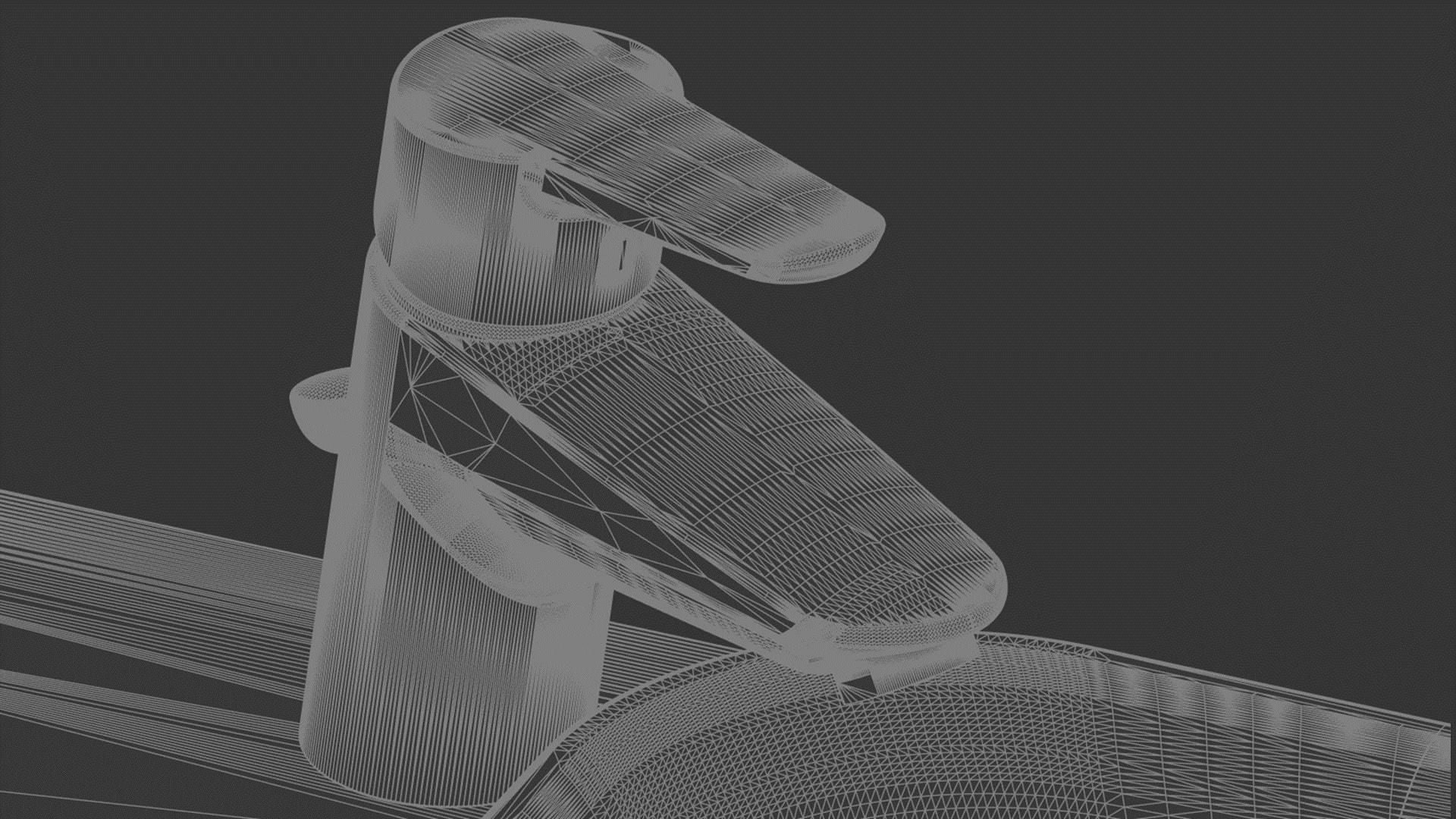 Basin Sink 25 3D model_15