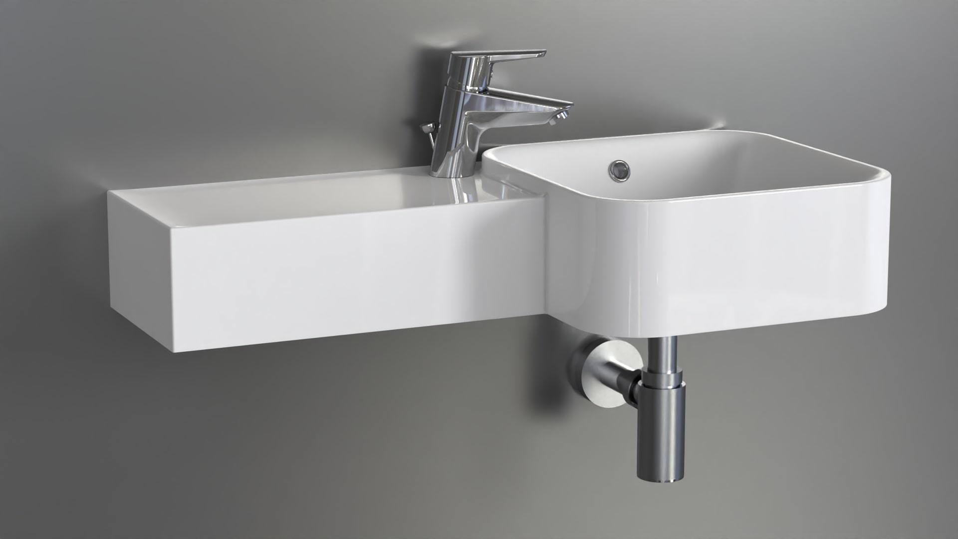 Basin Sink 25 3D model_2