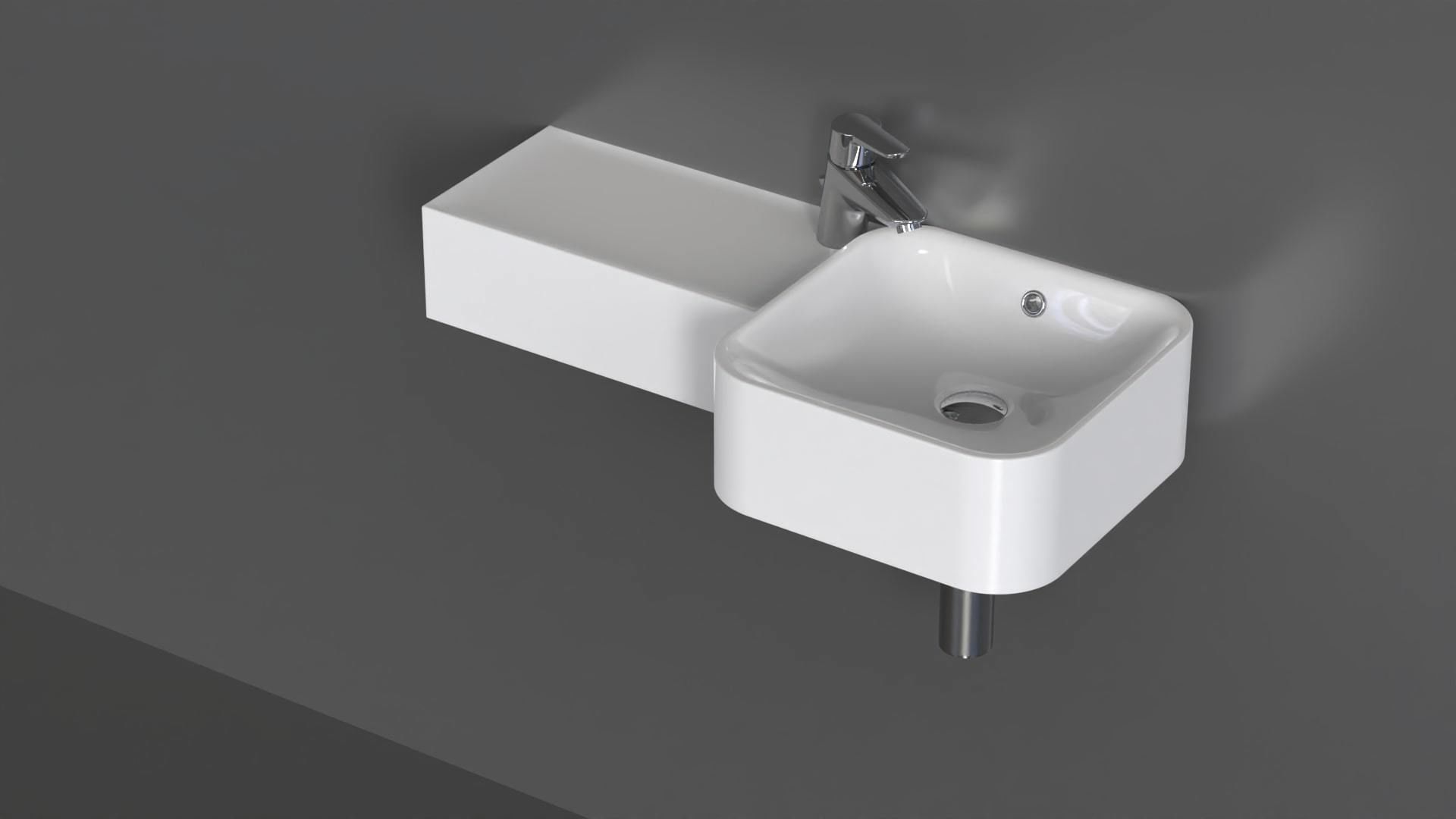 Basin Sink 25 3D model_3