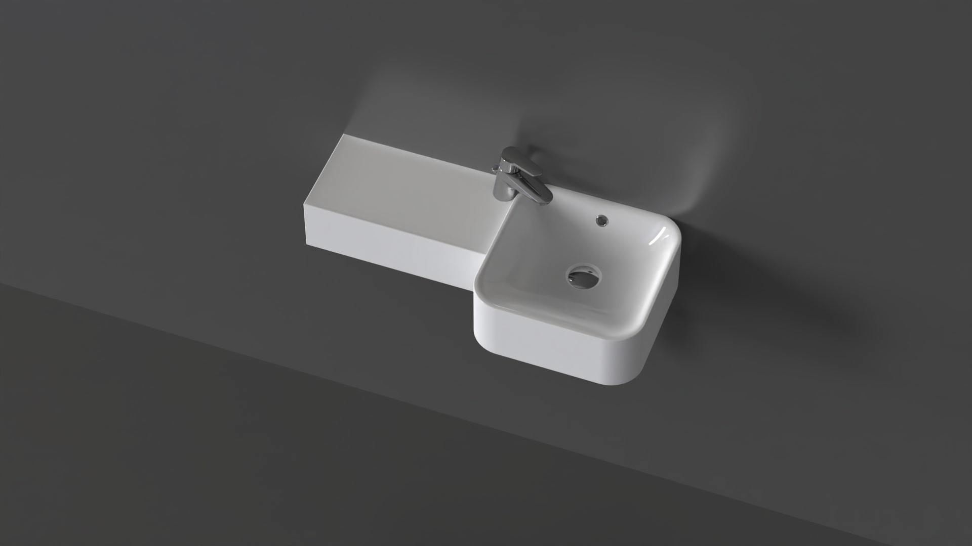 Basin Sink 25 3D model_4