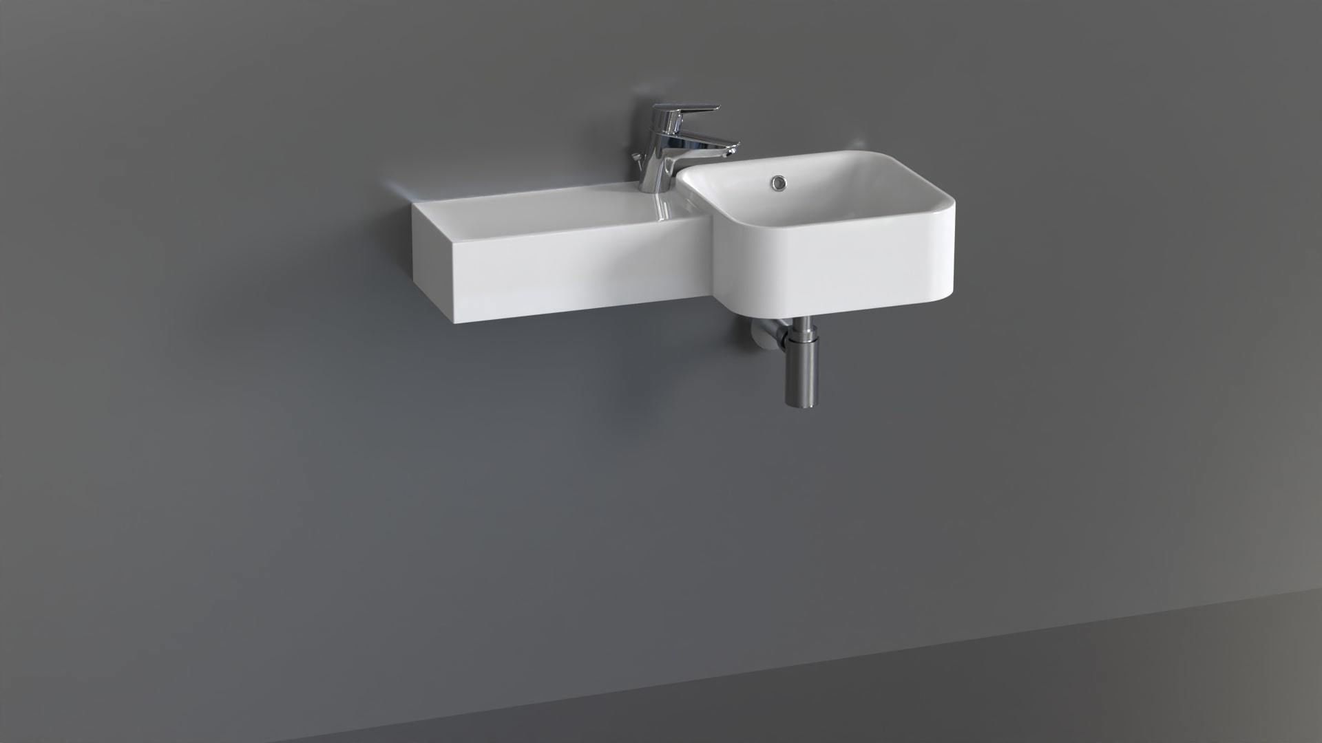 Basin Sink 25 3D model_5