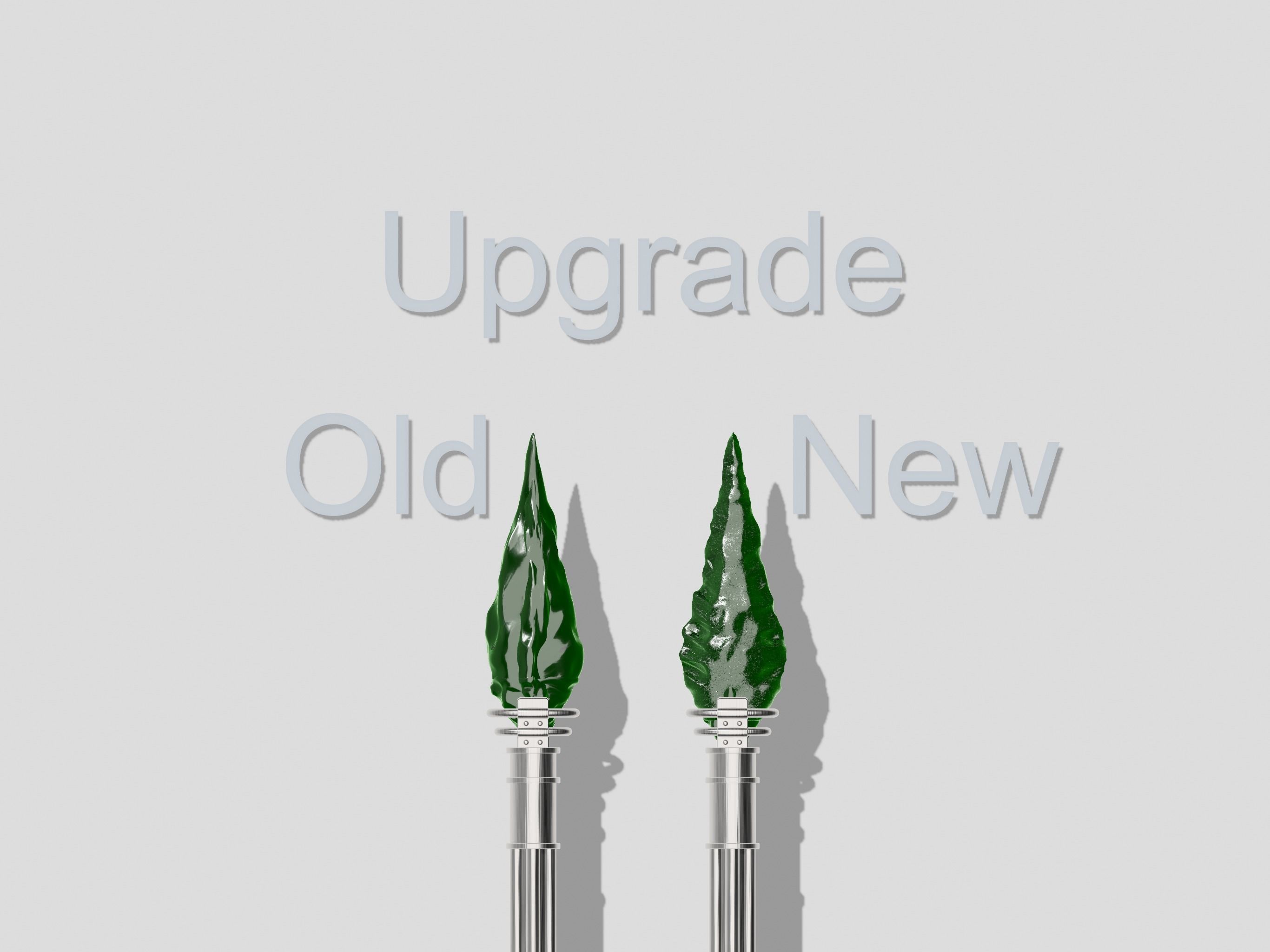 Kryptonite Spear BvS 3Dprint Mcfarlane Figure Scale - Ver2 3D print model_2