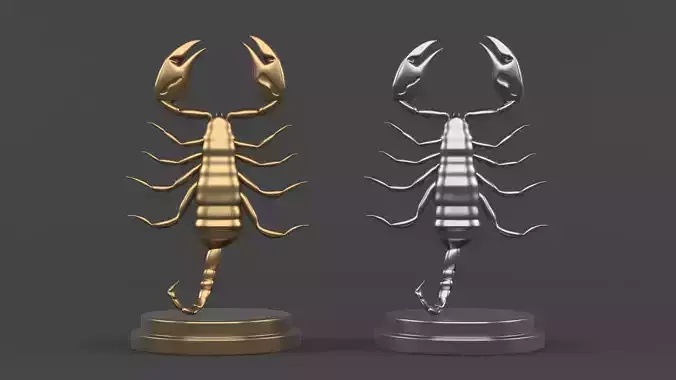 Scorpion Trophy 3D model