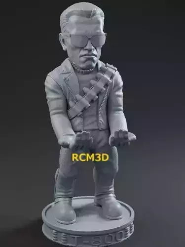 Terminator Arnold joystick holder  3D print model