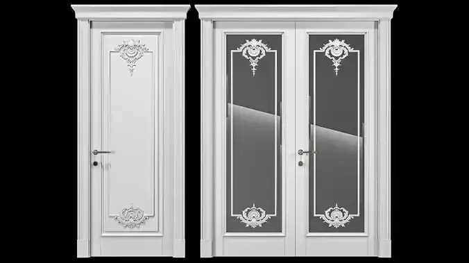 antonovych saint petersburg door 3D model