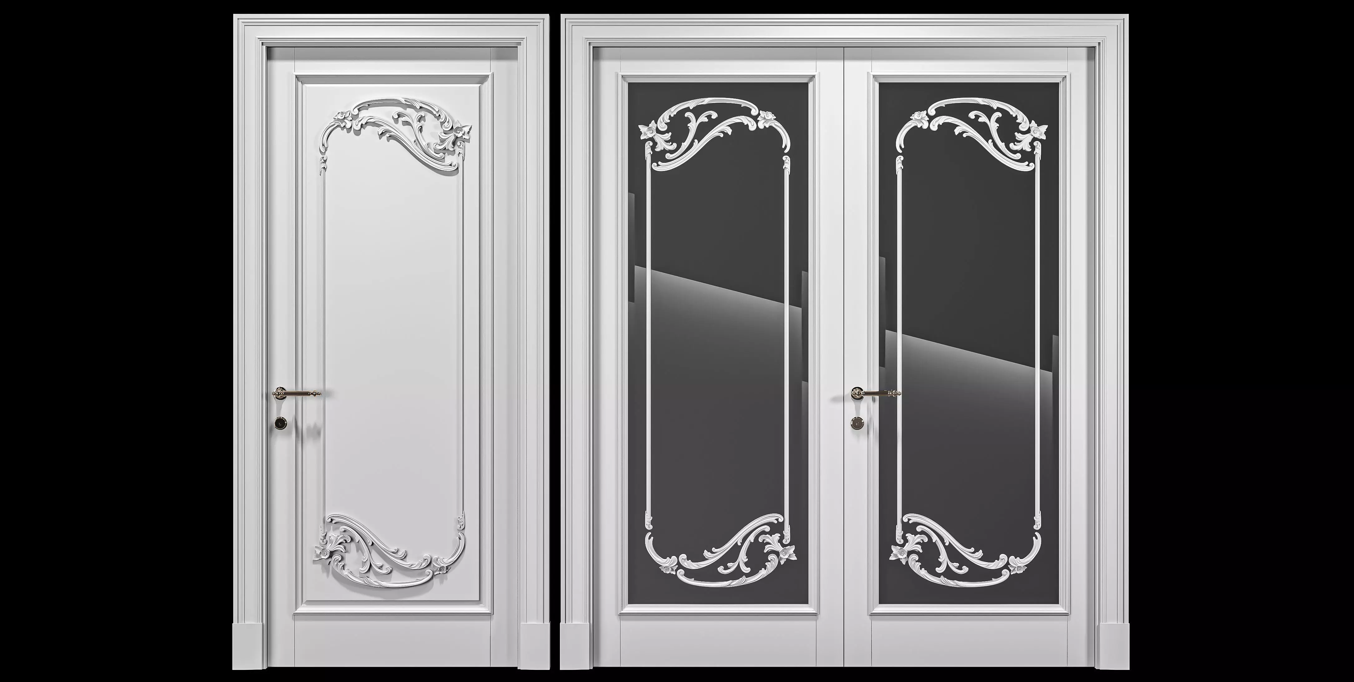 ashwood door art 018 3D model_0